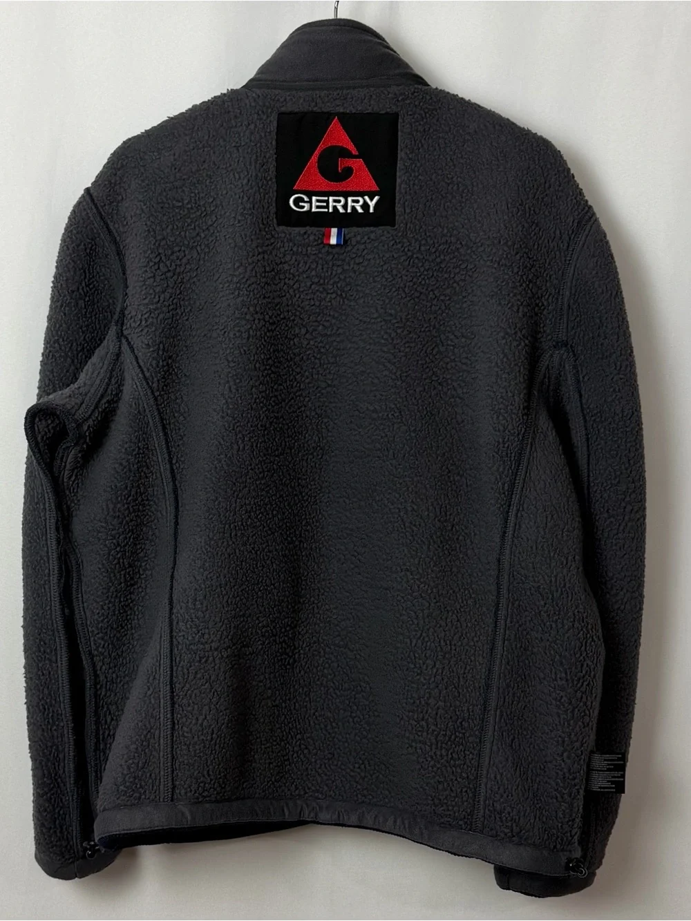 GERRY Navy Blue Full Zip Fleece Jacket Mens L Outdoor